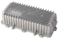 Die Aluminium Kühlkörper-Wohnung maschinell bearbeitete Komponenten der Druckguss-Teil-/Präzision CNC