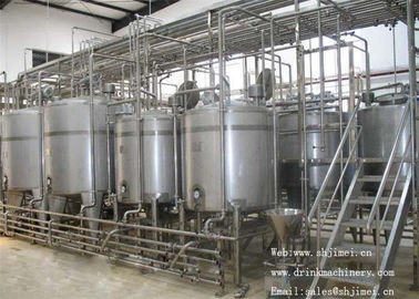 500 - 1000 l/h pasteurisierte Milch-Fertigungsstraße für Plastikflasche