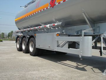 Achse 46000L 3x12T BPW Aluminiumlegierungs-Erdöl-mobiler Kraftstofftank-Anhänger