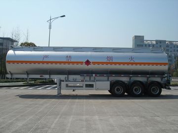 Achse 46000L 3x12T BPW Aluminiumlegierungs-Erdöl-mobiler Kraftstofftank-Anhänger