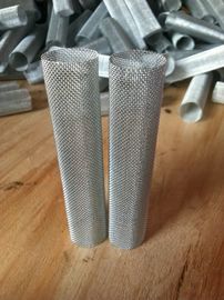 Kundenspezifisches Längen-Metallmaschen-Rohr-Mikron-rundes Diamant-Loch-Muster