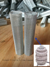 Kundenspezifisches Längen-Metallmaschen-Rohr-Mikron-rundes Diamant-Loch-Muster