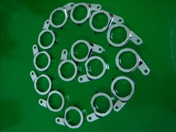 Helle Toleranz der Chrom-Platten-Präzisions-CNC maschinell bearbeitete Komponenten-Aluminiumverdrängungs-0.01mm