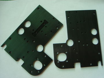 Aluminium mit Schwarzem anodisiert das CNC-Präzisionsbearbeitungs-Blech-Verbiegen