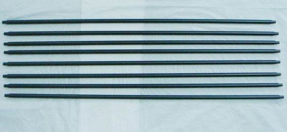 Langes Wellen-Präzisionsdrehteile-Aluminiumra 0,8 Schwarzes anodisieren