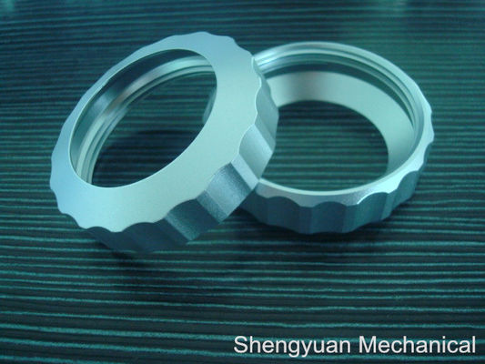 Zerteilt Drehenpräzisions-Fräsmaschine CNC die Aluminiumlegierung und poliert Oberfläche