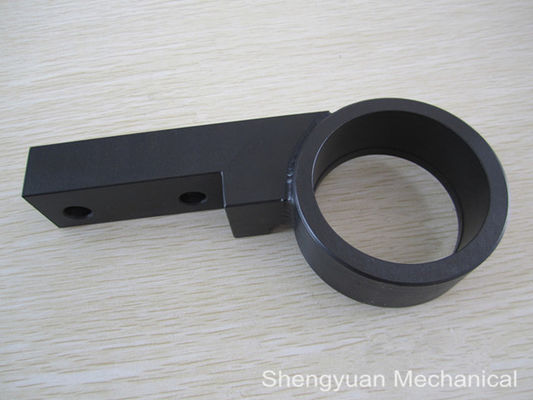 Nichtstandardisiertes Präzisions-Fräsmaschine-Zusatz-Schwarzes anodisieren Al6061