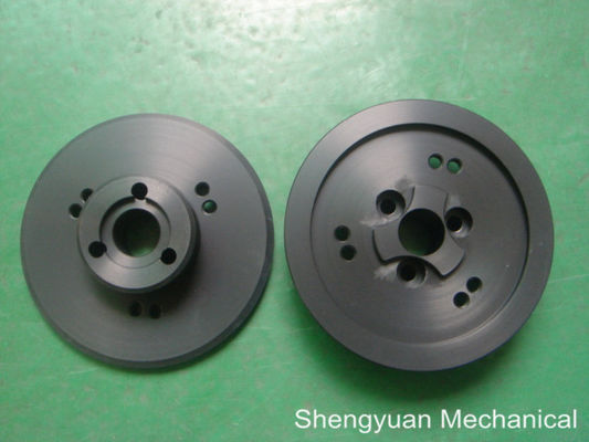 Schwarzes anodisieren Präzisionsdrehteile, Kern-Naben-, diebasis Al6061 Chromira aufnehmen