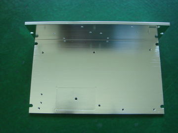 L-Form CNC-Präzisionsbearbeitungs-schneller Prototyp-Aluminiumwinkel mit Umwandlungsüberzug