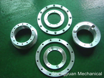 Industrielle Auto CNC-Präzisionsbearbeitungs-Aluminiumring-Teile mit verzinktem