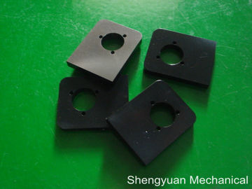 Aluminium 6061/6063 CNC-Präzisionsbearbeitung Broching mit Schwarzem anodisiert