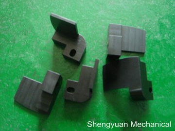 Nicht Standardpräzisionsbearbeitung CNC-schwarze überzogene anodisierte Aluminiummetallordner-Teile