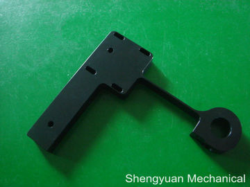 Schwarzes anodisieren Haus der CNC-Präzisions-Maschinen-Teil-AL6061 Flexture 0.005mm - 0.01mm