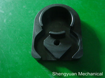 Schwarzes anodisieren Kabel-Durchlauf CNC-Präzisionsbearbeitungs-AL6061 durch mit 0,005 - 0.01mm