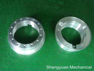 Industrielle Präzisions-Produktion CNC-maschinell bearbeitende verzinkte Aluminiumring-Teile