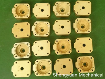 Kaltes Bekehrter CNC-Präzisionsbearbeitungs-Aluminium 5083 goldene gelbe Wohnung Powdercoat