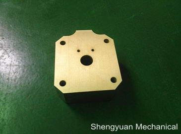 Kaltes Bekehrter CNC-Präzisionsbearbeitungs-Aluminium 5083 goldene gelbe Wohnung Powdercoat