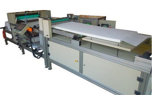 Kundengebundene Drehbreite der PU-Platten-Luftfilter-faltende Maschinen-350mm