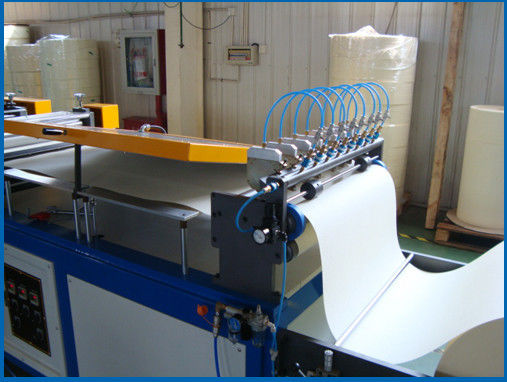 Inverter-Steuerölfilter-faltende Drehmaschine, 600mm Breite