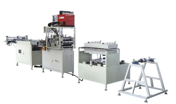 Runder Platten-Luftfilter-faltende Drehmaschine mit Wasser-Dampf