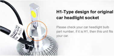 Automobil/Selbstersatzteile H1 LED Scheinwerfer-32W 2800LM 6000K Weiß-Scheinwerfer-