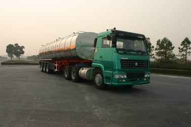 42000 Achsen-chemisches Sattelschlepper-Stahl-Aluminium des Liter-flüssige Tankwagen-3
