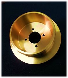 CNC, der Messingdrehteile Preciaion für Militär, Cylindricity 0.005mm maschinell bearbeitet