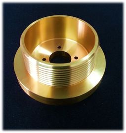 CNC, der Messingdrehteile Preciaion für Militär, Cylindricity 0.005mm maschinell bearbeitet