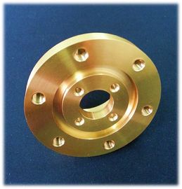 CNC, der Messingdrehteile Preciaion für Militär, Cylindricity 0.005mm maschinell bearbeitet