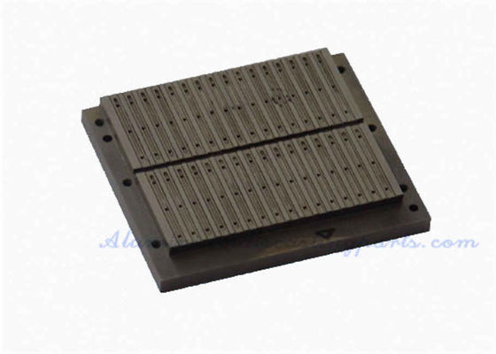 Schwarzes anodisieren Aluminium CNC, der EMD-Präzisions-Autoteile maschinell bearbeitet