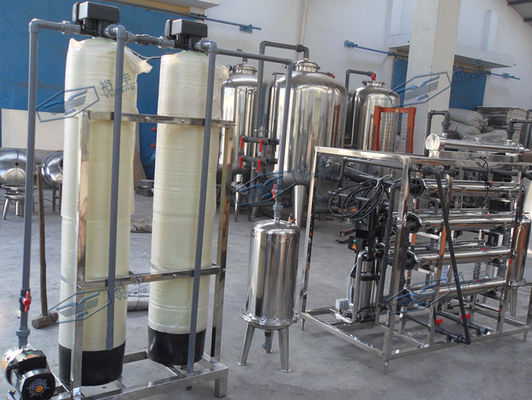 Petit-Fiberglas-Wasser RO-System für Flaschen-Wasser-Fertigungsstraße